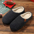 New Men'S Winter Slippers Home Warm Cotton Slippers Casual Indoor Bedroom Floor Shoes