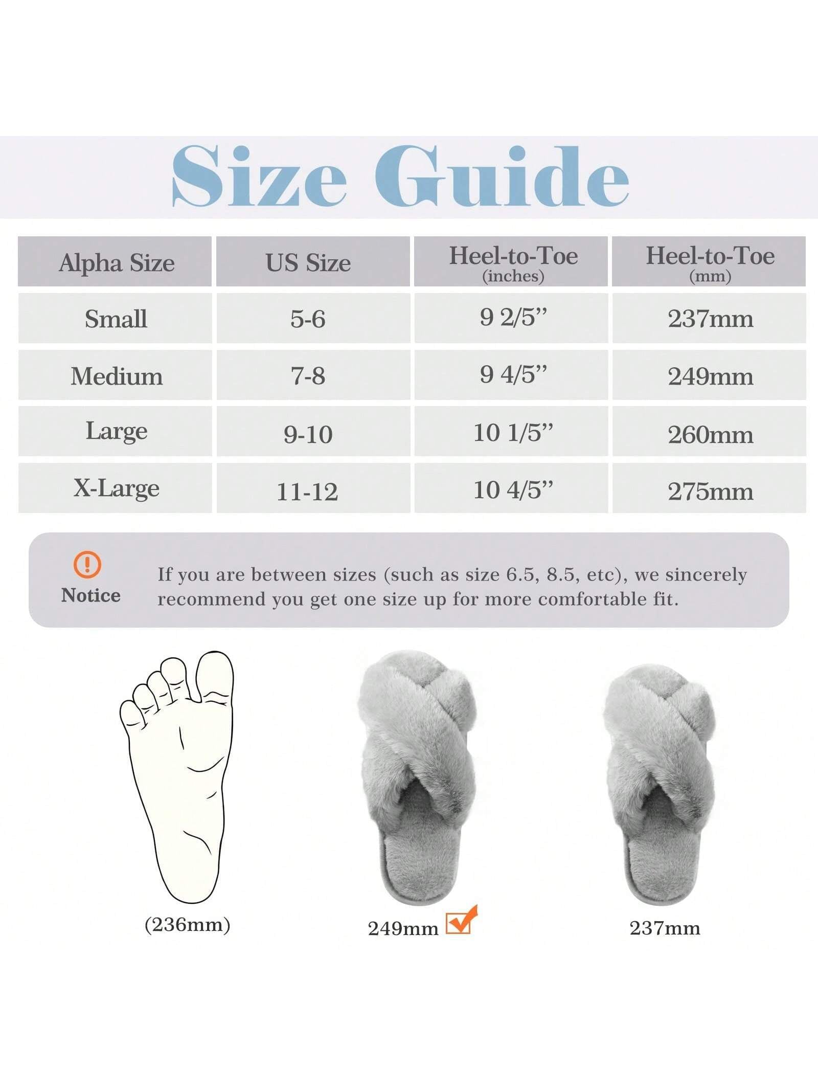 2Pair Womens Fuzzy Fluffy Slippers - Cozy, Soft, Comfy, Relax Fluffy Slippers, Cross Band, Open Toe, Non-Slip Womens Slippers, Indoor and Outdoor Fluffy Slippers, Fuzzy Slippers